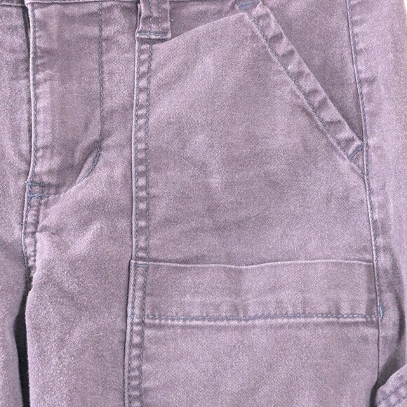 Cabi Cargo Eggplant Slim Leg Pant  2 - Picture 3 of 11